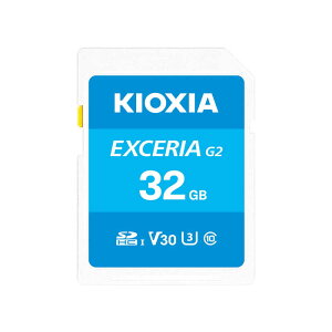 KIOXIA�i�L�I�N�V�A�j EXCERIA G2 SDHC UHS-I �������J�[�h KSDU-B032G �e�ʁF32GB