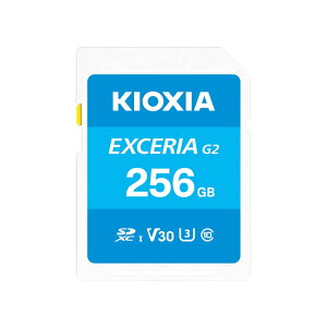 KIOXIA�i�L�I�N�V�A�j EXCERIA G2 SDXC UHS-I �������J�[�h KSDU-B256G �e�ʁF256GB