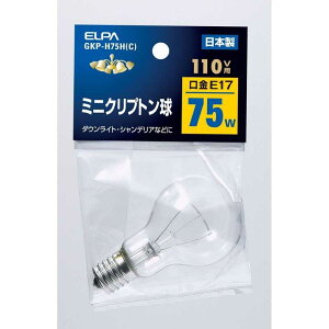 ELPA �~�j�N���v�g���d���@�����FE17�@75W�` GKP-H75H(C) �N���A