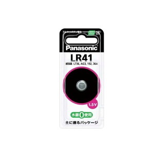 Panasonic�i�p�i�\�j�b�N�j �{�^���^�A���J���d�r�@1�{���� LR41P