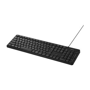 �o�b�t�@���[�iBuffalo�j USB�ڑ� �L���L�[�{�[�h �É��݌v���f�� BSKBU340BK �u���b�N