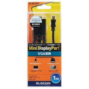 �G���R�� Mini�@DisplayPort�[VGA�ϊ��P�[�u�� AD-MDPVGA20BK �u���b�N