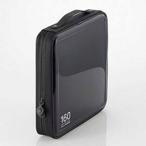 �G���R�� CD�^DVD�P�[�X CCD-H160BK �u���b�N
