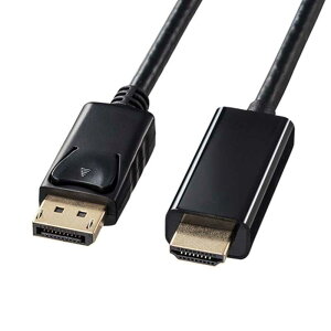 �T�����T�v���C DisplayPort-HDMI�ϊ��P�[�u�� KC-DPHDA20 �u���b�N