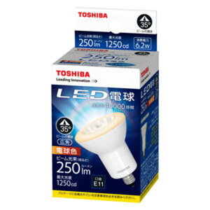 ���ŁiTOSHIBA�j LED�d��JDR�n���Q���`100W�`�����L�p LDR6L-W-E11