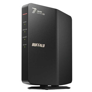 �o�b�t�@���[�iBuffalo�j Wi-Fi 7(11be)�Ή��f���A���o���hWi-Fi���[�^�[ 2882+688Mbps AirStation�i�G�A�X�e�[�V�����j WSR3600BE4P-BK �u���b�N