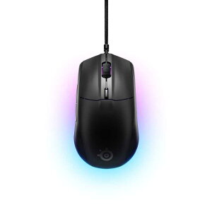 SteelSeries�i�X�e�B�[���V���[�Y�j Rival 3 Gen 2 Black �Q�[�~���O�}�E�X 62515 �u���b�N