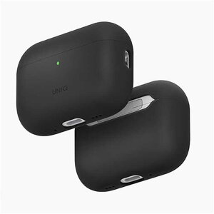 UNIQ�i���j�[�N�j AirPods Pro 3�p �P�[�X�@ Lino Liquid Silicone Case UNIQ-AIRPODSPRO3-LINOCHRGRY