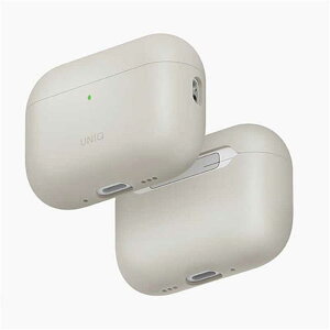 UNIQ�i���j�[�N�j AirPods Pro 3�p �P�[�X�@ Lino Liquid Silicone Case UNIQ-AIRPODSPRO3-LINOBEGIVY