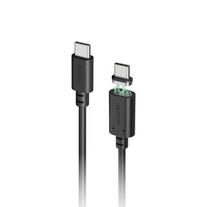 �G���R�� �s�^�b�ƃ}�O�l�b�g�P�[�u��(USB Type-C - USB Type-C/60W)�@1.0m MPA-CCMA10BK �u���b�N