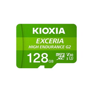 KIOXIA�i�L�I�N�V�A�j EXCERIA HIGH ENDURANCE G2 ���ϋv microSDXC UHS-I�������J�[�h KEMU-B128G