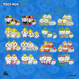 yF10%OFF SALEFzy_zyTEEZ-MON g[fBO_CJbgXebJ[zRANDOM TRADING DIE CUT STICKER S16 TDS_RDMP XebJ[ HANAMON WINKLEMON ZZANGMON MONNY YONGGAMON IKEMON TUTUMON JJONGMON A`Y G