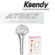 【公式特典付き】ATEEZ エイティーズ OFFICIAL LIGHT STICK ver.3 FANLIGHT ペンライト エイティーズ ホ…