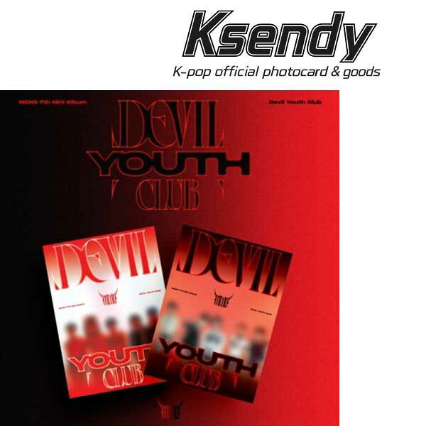 MCND エムシーエヌディー  7TH MINI ALBUM 【Devil Youth Club】PHOTOBOOK ver.  7集 ミニ アルバム  韓国版 キャッスルジェイ ビック ミンジェ フィジュン ウィン 韓国音楽チャート反映  送料無料 韓国発送 Ksendy【2026/9/10 韓国発売】
