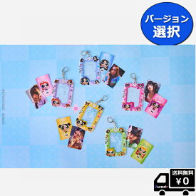 LINE FRIENDS x NewJeans 3rd MD : THE POWERPUFF GIRLS x NJ PHOTO CARD HOLDER KEYRING ver.2 公式グッズ 送料無料 キーホルダー