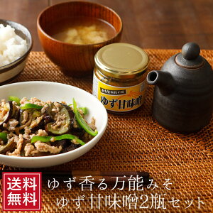 おかずみそ ゆず味噌 120g×2瓶 国産ゆず ユズ 柚子 ゆずみそ 甘味噌 めし友 祝 ギフト 5298 女性 グルメ 義理 自分 食べ物 SS 常温保存 送料無料 ギフト 差し入れ 珍しい 田楽みそ 田楽味噌 常温