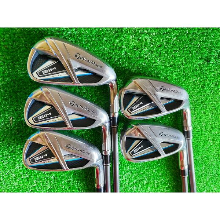 楽天市場】【中古】 SIM MAX アイアン 5本セット(6-PW) TENSEI BLUE  