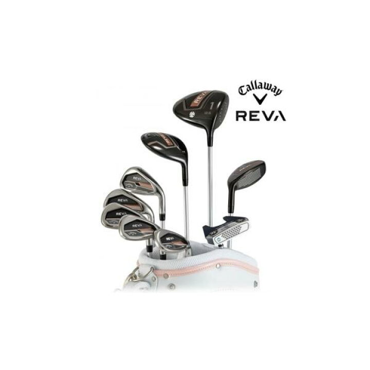 楽天市場】☆新品☆ Callaway REVA ROZE GOLD レディース パッケージ 9 