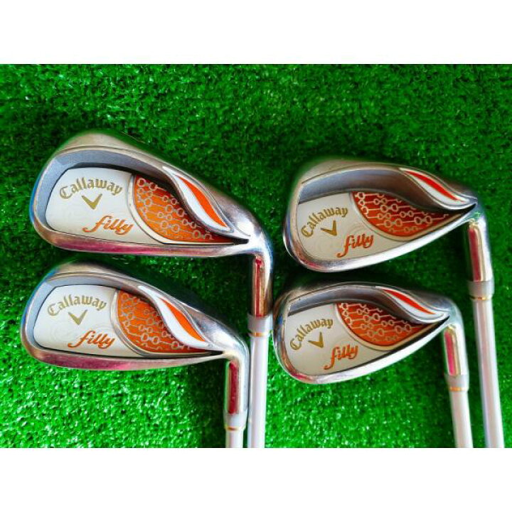 楽天市場】【中古】値下げ filly アイアン 4本セット(7-PW) レディース 