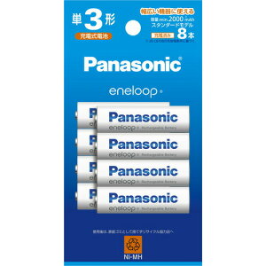 �y�[����2�T�ԁzPanasonic BK-3MCDK�^8H �G�l���[�v �P3�` 8�{�p�b�N(�X�^���_�[�h���f��) �Ɠd�ʔ̃f���o BK3MCDK�^8H
