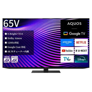 �y�[����3�T�ԁz�y�z���ݒu���i�z�V���[�v 4T-65S7A OLED 65V�^ 4K�L�@EL�e���r AQUOS OLED�u50�^�`�v