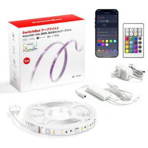 �y�[����2�T�ԁzSwitchBot W1702110 SwitchBot �e�[�v���C�g3 1600���F ���邳�𒲐߉\
