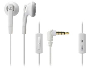 �y�[����7�`10���z�y����l�l3�_�܂ŁzATH-C505iS WH �z���C�g [audio-technica �I�[�f�B�I�e�N�j�J] �X�}�[�g�t�H���p�C���i�[�C���[�w�b�h�z�� ATHC505iS WH