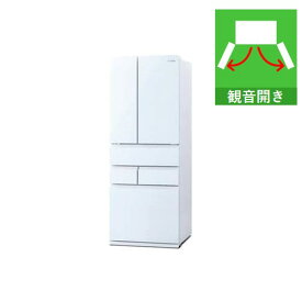 【納期約3週間】【配送設置商品】アイリスオーヤマ IRGN-C50A 6ドア冷蔵庫 (503L・両開き) ホワイト「500L～」