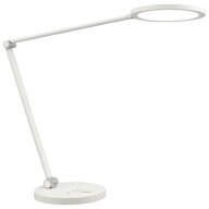 【在庫あり翌営業日発送OK F-1】オーム電機 ODS-LDC6K-W LEDデスクライト 調光調色 タイマー機能付 ODSLD…