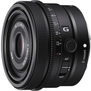 �y�[����1�����ȏ�zSONY �\�j�[ SEL40F25G �f�W�^�����J������[E�}�E���g]�p�����Y FE 40mm F2.5 G �u���b�N