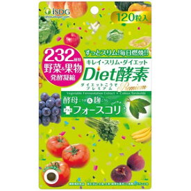 【エントリーでポイント4倍】【納期約3週間】医食同源ドットコム Diet酵素プレミアム 120粒