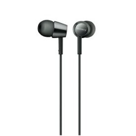 【納期約2週間】SONY ソニー MDR-EX155-B ダイナミック密閉型カナルイヤホン ブラック