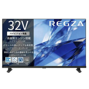 �y�[����3�T�ԁzREGZA 32S25T 32V�^ �n�C�r�W�����t���e���r �n�f�W�r���[�e�B 2�`���[�i�[�E������ �N���A���� �n��f�W�EBS�E110�xCS�`���[�i�[����
