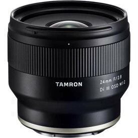 【納期約3週間】TAMRON タムロン 24mm F/ 2.8 Di III OSD M1:2 (Model：F051) ※FEマウント用レンズ(フルサイズミラーレス対応)