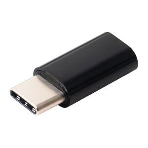 �y�[����2�T�ԁz�~���V USA-MCC USB2.0 microB�AUSB Type-C�ϊ��A�_�v�^ �u���b�N USAMCC