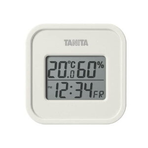 【納期約7〜10日】タニタ TT-588IV TANITA デジタル温湿度計 アイボリー TT588IV