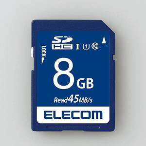 y[7`10zyll1_܂ŁzELECOM GR MF-FS008GU11R f[^SDHCJ[h(UHS-I U1) 8GB MFFS008GU11R