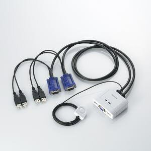 y[7`10zyll1_܂ŁzELECOM GR KVM-KUSN CPUؑ֊(2p) KVMKUSN