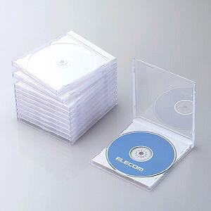 y[7`10zyll1_܂ŁzELECOM GR CCD-JSCN10WH Blu-ray DVD CDP[X(W PS 1[ 10pbN) zCg