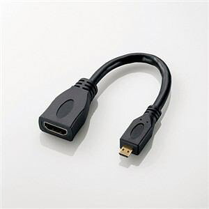 �y�[����7�`10���z�y����l�l1�_�܂ŁzELECOM �G���R�� AD-HDAD2BK HDMI�ϊ��P�[�u��(�^�C�vA-�^�C�vD) ADHDAD2BK