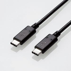 �y�[����2�T�ԁz�y����l�l1�_�܂ŁzELECOM �G���R�� USB2.0�P�[�u��(Type-C-TypeC) 4.0m U2C-CC5P40NBK U2CCC5P40NBK