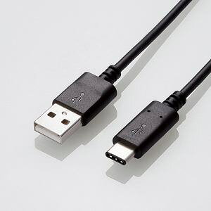 【納期約7〜10日】【お一人様1点まで】ELECOM エレコム USB3-AC10NBK USB3.1ケーブル(A-C) 1.0m USB3AC10NBK