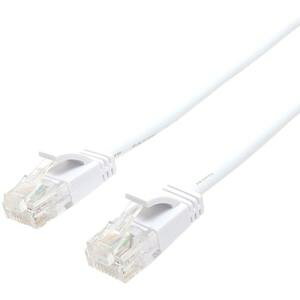 �y�[����7�`10���z�~���V LYM-6A1WH CAT.6A �X����LAN�P�[�u�� 0.15m �z���C�g
