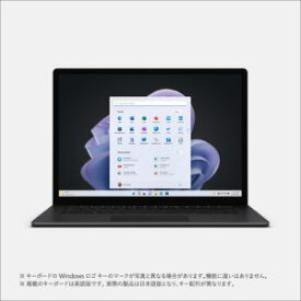 【納期約2週間】【代引き不可】Microsoft　RFB-00045　Surface　Laptop　5　15"　i7／8／512　ブラック　RFB00045