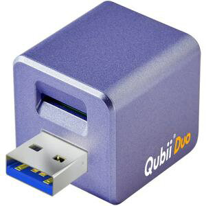 �y�[����2�T�ԁzMAKTAR MKPQD-PP iOS�^Android�o�b�N�A�b�v�X�g���[�W Maktar Qubii Duo USB Type A �p�[�v��