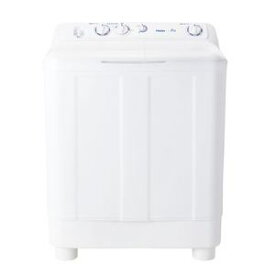 【納期約2週間】【配送設置商品】Haier JW-W80F-W 二槽式洗濯機 8kg ホワイト JWW80FW「縦型」(小)