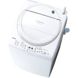 【納期約3週間】【配送設置商品】東芝 AW-8VM3(W) 縦型洗濯乾燥機 ZABOON 洗濯8kg 乾燥4.5kg グランホワイト AW8VM3(W)「縦型」