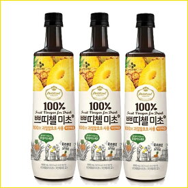 【まとめてお得】＼3本セット／プティチェル 美酢 ミチョ パイナップル 900ml　×　3本セット パイナップルお酢