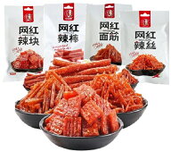 【全国送料無料】4種類から選べる味　中華 お菓子 ラーティアオ 4袋セット　小馬哥 網紅辣棒・网紅辣塊・…