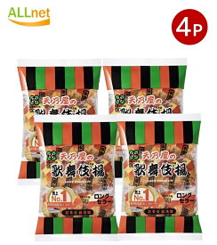 送料無料 天乃屋 歌舞伎揚 11枚×4袋セット｜揚げせんべい 甘口しょうゆ味 個包装 おやつ おつまみ 大容量 お菓子セット